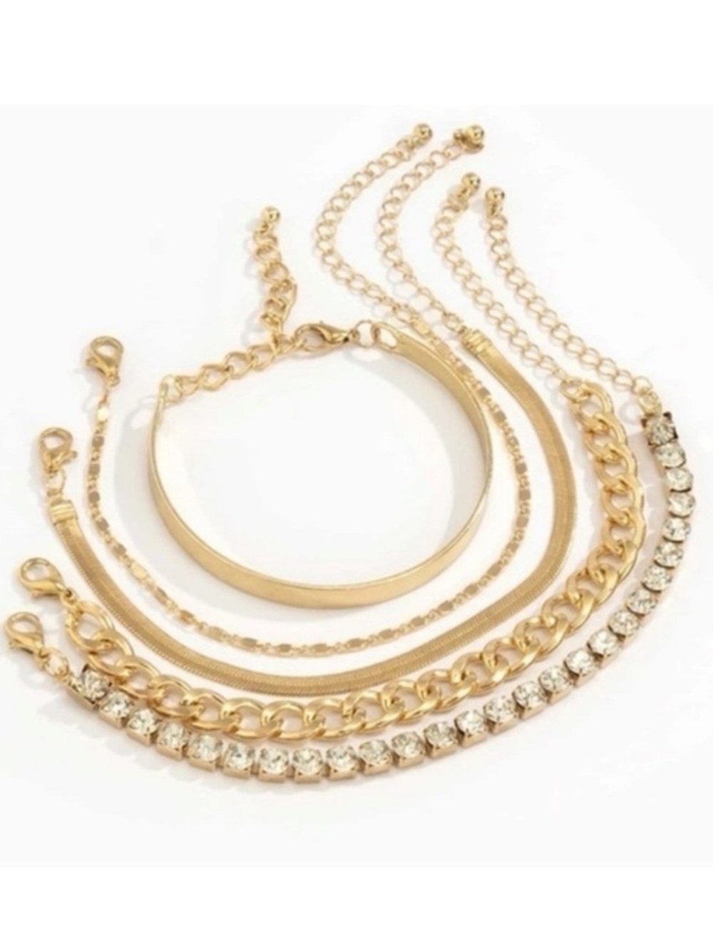 Gold bracelets - Picture 2 of 2